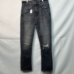 Etica Scarlet Mid rise slim jeans in desert willow (gray). NWT size 24